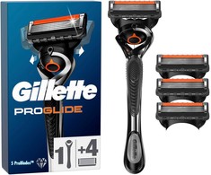 Gillette Fusion Proglide rankinis skustuvas – mėlynas/juodas
