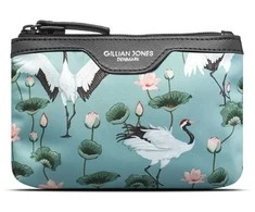 Gillian Jones – 466 piniginė „Crane Dance Print“.