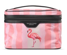 Gillian Jones - Miesto Kelionės grožio dėžutė - Flamingo - 25,5 cm x 17 cm x 14 cm