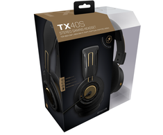 „Gioteck TX-40 S“ laidinės stereo žaidimų ausinės (juodos/bronzinės)