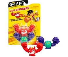 GOO JIT ZU HEROES OF Meteor Madness Goo Slingers dviguba pakuotė