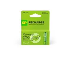 GP Recharge AA batteries 800mAh