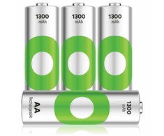 GP Battery GP baterija GP – ReCyko NiMH 130AAHCE įkraunamos baterijos, 4 pakuotės