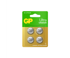GP Battery GP Gold Peak Industries CR2025 3,0 V nukreipiamoji baterija GPCR2025ULT370C4