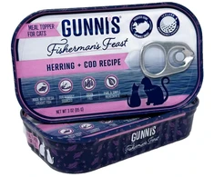 Gunnis - Toppers Herring &amp; Cod, Cat - 85 g
