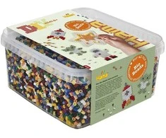 Hama Beads Hama - BIO midi - 15 000 vnt + 1 žvaigždutė kibire (371900)