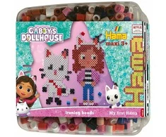 Dante Hama Beads „Hama“ – „Maxi“ karoliukai ir lenta – „Gabby's Dollhouse“ (388754)