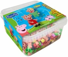Hamapeppa Pig Hama - Maxi karoliukai Peppa Pig ir mažoji sesutė (388755)