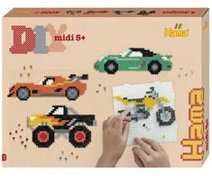 Hama – Midi dovanų dėžutės automobiliai – (383162)