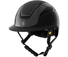 Hansbo Sport - Mips Air Shiny Juodas Riding Helmet - L