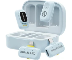 Hollyland - LARK A1 Microphones, with USB-C+ Lightning - Sky Mėlyna