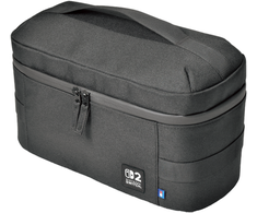 HORI - Compact Carry All - juoda - tamsiai pilka