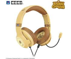 HORI - Žaidimų ausinės - Animal Crossing Brown - Nintendo Switch 2