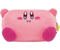 HORI - Plush Pouch for Nintendo Switch 2 (Kirby and Waddle Dee) - Rožinė