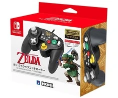 HORI Nintendo Switch Battle Pad (Zelda) GameCube stiliaus valdiklis