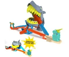 Mattel HOT WHEELS CITY rinkinys – Ryklio paplūdimio trasa (JHL96)