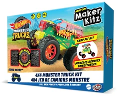 Hot Wheels - „Motor Maker Kitz“ monstrų sunkvežimio rinkinys (BLA85578)