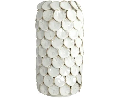 House Doctor - Dot Vase - H30 cm - Baltas