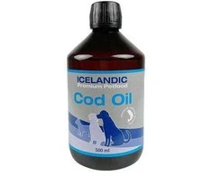 IcelandPet - Cod oil - 500 ml - (i025)
