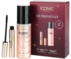 ICONIC LONDON – „Prep Set Go“ rinkinys – kompaktiškas