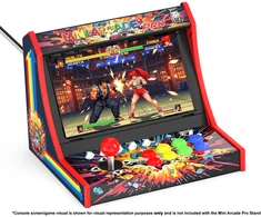 iMP Tech - Mini arcade pro retro game cabinet skirti switch 2, switch and oled - juoda/raudona