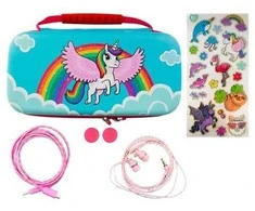 „Imp Tech Over the Rainbow Unicorn“ dėklas, 7 viename, „Switch Lite“ konsolei
