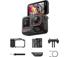 Kamera Insta360 Ace Pro 2 Single Baterija Xplorer Bundle juoda