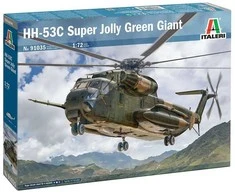 Italeri HH-53C Super Jolly Žalias Giant sraigtasparnis 1/72