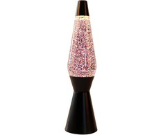 iTotal - Lava Lamp 36 cm - Juodas Base and Glitter (XL2344)