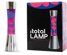 iTotal - Lava Lamp - Violetinė and Rožinė - 40 cm