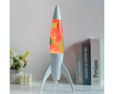 „iTotal“ – „Rocket Lava“ lempa – balta, geltona, raudona