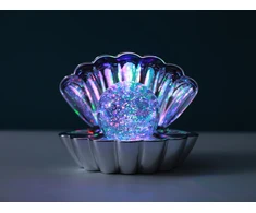 iTotal - Shell Lamp - Sidabrinis - 17.6 × 12.6 × 14.6 cm