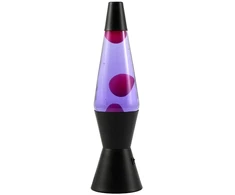 iTotal - Spaceship LED Lava Lamp - Juodas, Violetinė, Rožinė (XL3329)
