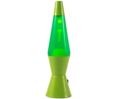 iTotal - Spaceship LED Lava Lamp with žalias base (XL3334)