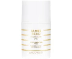 James Read - Laipsniškas įdegis - Miego kaukė veidui, skirta įdegiui, 50 ml