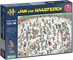 Dėlionė Jan Van Haasteren Janas van Haasterenas – važinėjimas ant čiuožyklos (1000 vnt.)