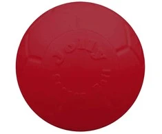 „Jolly Pets“ – Linksmas futbolo kamuolys – Raudona – L (20 cm)