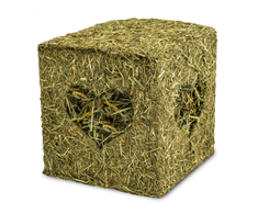 Jr Farm - Šieno kubas su miltiniais sliekais - 12 x 12 cm