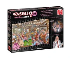 Dėlionė Jumbo Spiele Jumbo Wasgij Destiny 19 Die Kneipe -Im Im -Eck- Eck 1000 Teile Puzzle (19166)
