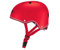 GLOBBER šalmas Primo Lights, XS/S (48-53cm), raudonas
