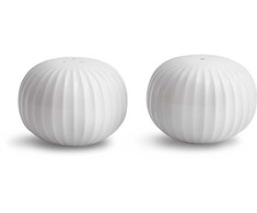 Kähler - Hammershøi druskos ir pipirų rinkinys - H6 cm - Baltas