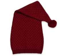Kepurė Smallstuff - Pixie Hat with Raudona Hearts - Dark Raudona - 1-2 Years