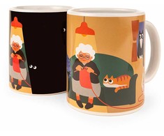 Kikkerland Katės ledi Morfo puodelis