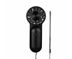 Kikkerland – Mighty Mini Fan – 4,5 cm x 10,5 cm x 3,25 cm