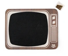Kikkerland - TV Cat Scratcher - 40cm x 30cm x 50cm