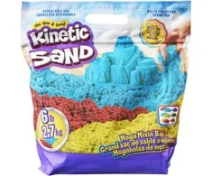 Kinetic Sand Kinetinis smėlis – pagrindinės spalvos maišas – 2,7kg (6065104)