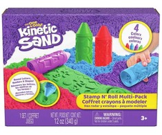 Kinetic Sand Kinetinis smėlis – antspaudų ritinėlių rinkinys (6076609)