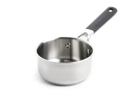 KitchenAid - KA-Classic nerūdijančio plieno atviras puodas - sidabrinis - 14 cm / 1,0 l