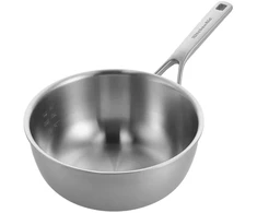 KitchenAid - „Multiply Chef's Pan“ keptuvė - sidabrinė - 24 cm / 3,74 l