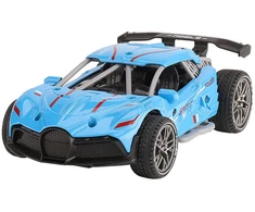 KLX - Die-cast Pull Back Car w/Sound &amp; Try-Me, Mėlyna (534673)